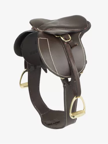 Toy Pony Jump Saddle & Stud Girth Brown
