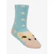 Mini Fluffy Character Socks Lemon