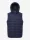 Mens Hooded Puffer Gilet Navy