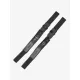 Leather Garter Straps Black
