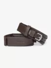 Leather Garter Straps Brown