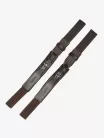 Leather Garter Straps Brown