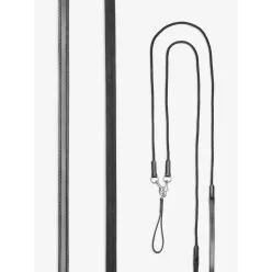 Leather Draw Reins Black