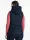 Rose Hooded Puffer Gilet Navy
