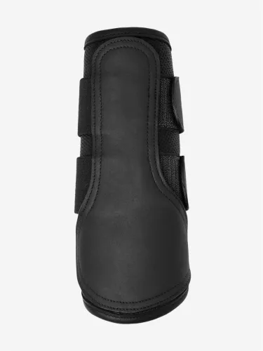 Capella Leather Brushing Boots Black