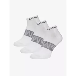 Trainer Socks 3 Pack White