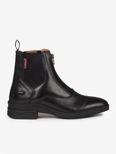 Zip Paddock Boot Black