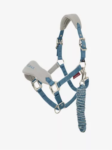Vogue Headcollar & Leadrope Ice Blue