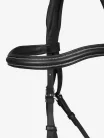 Arika Split Noseband Bridle Black