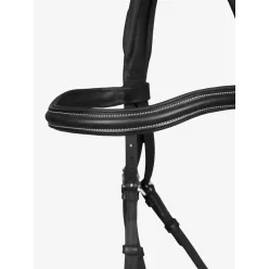 Arika Split Noseband Bridle Black