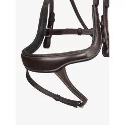 Arika Split Noseband Bridle Brown