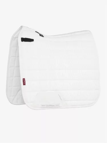 3D Mesh Self-Cool Dressage Square White
