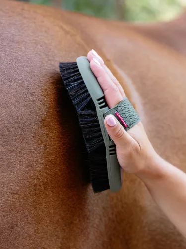 Flexi Horse Hair Body Brush Lilac