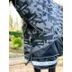 Arika Reflective 0g Turnout Rug Black