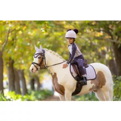 Suede Close Contact Square Lilac