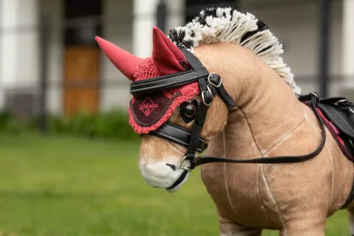 Toy Pony Fly Hood Cranberry