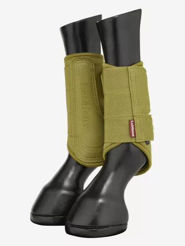LeMieux Arika Mesh Brushing Boots Gooseberry, Small