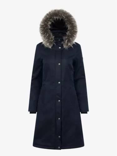 Anya Waterproof Riding Coat Navy