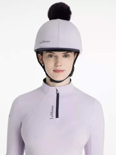 Classique Pom Hat Silk Lilac