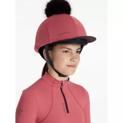 Classique Pom Hat Silk Cranberry