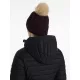 Clara Rib Beanie Damson