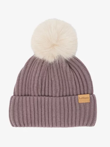Clara Rib Beanie Walnut