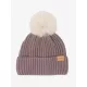 Clara Rib Beanie Walnut