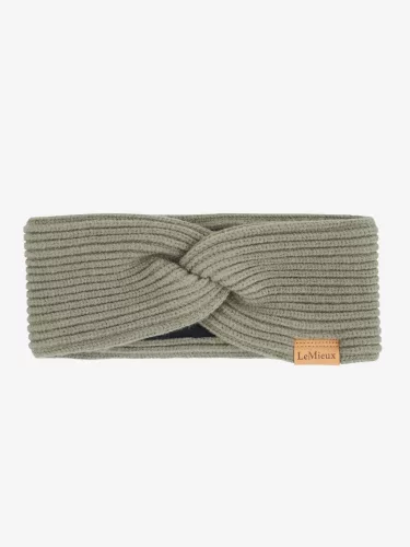 Clara Rib Knot Headband Rosemary
