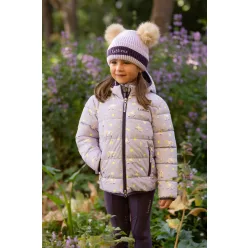 Mini Double Pom Beanie Lilac
