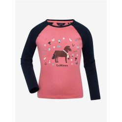 Mini Jamie Chancer Long Sleeve Top Cranberry