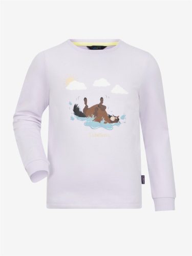 Mini Poppy Long Sleeve Top Lilac