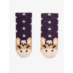 Mini Fluffy Character Socks Juniper