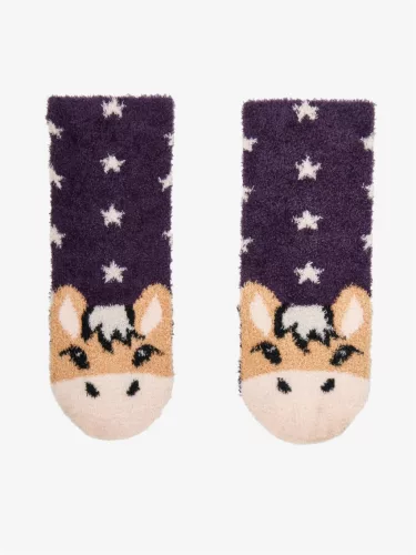 Mini Fluffy Character Socks Juniper