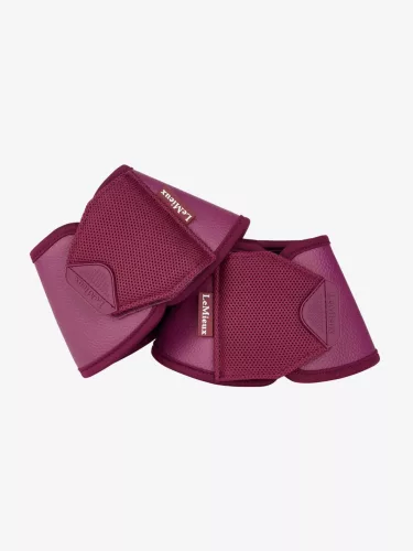 LeMieux Arika Over Reach Boots Blackberry, Small
