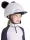 Mini Double Pom Hat Silk Lilac