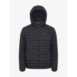 Mens Hooded Puffer Jacket Black