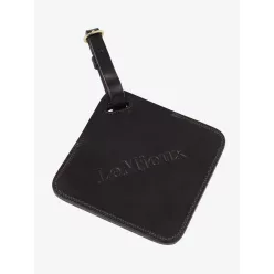 Leather Luggage Tag Brown