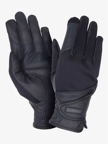 Hybrid Riding Gloves Navy