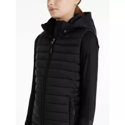 Young Rider Ruby Puffer Gilet Black