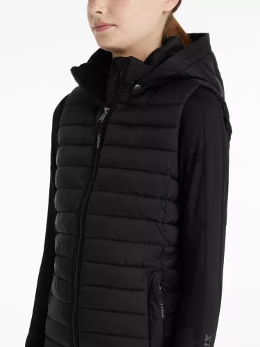 Young Rider Ruby Puffer Gilet Black