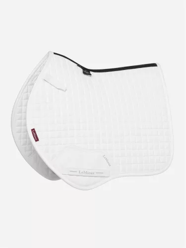 Mini Suede Close Contact Square White