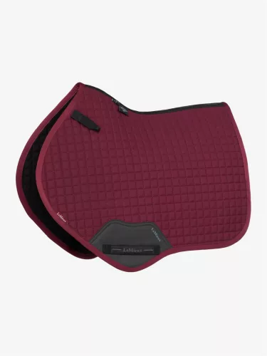 Cotton Close Contact Square Burgundy