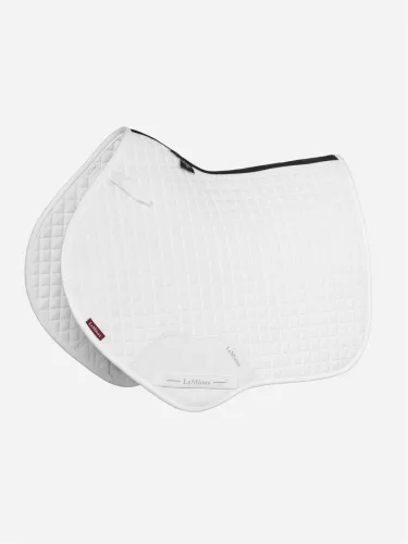 Suede Close Contact Square White