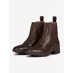 Junior Zip Paddock Boot Brown
