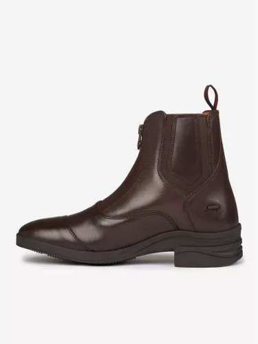 Junior Zip Paddock Boot Brown