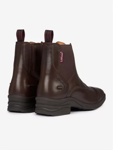 Junior Zip Paddock Boot Brown
