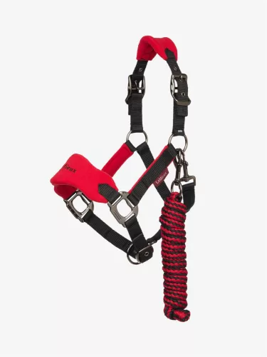 Mini Vogue Headcollar & Leadrope Chilli