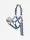 Mini Vogue Headcollar & Leadrope Ice Blue