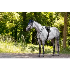 Cotton Close Contact Half Square White