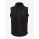 Aspen Herringbone Fleece Gilet Black